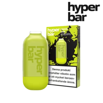 Hyper Bar Mesh Lemon Lime 20 mg engångsvape förpackning