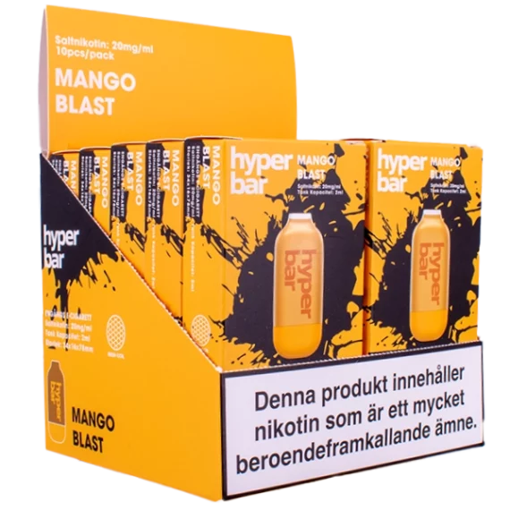 Hyper Bar Mango Blast 20mg tiopack e-cigaretter