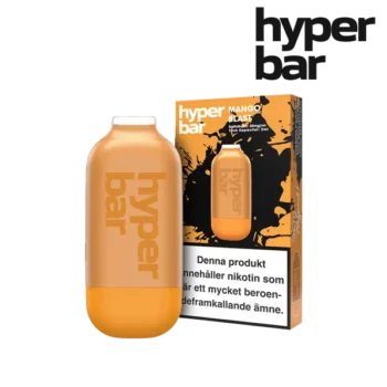 Hyper Bar Mesh Mango Blast 20 mg engångsvape förpackning