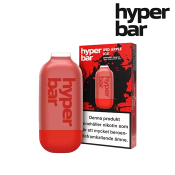 Hyper Bar Mesh Red Apple Ice 20 mg engångsvape förpackning