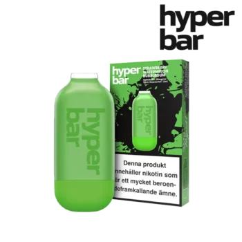 Hyper Bar Mesh Strawberry Watermelon Bubblegum 20 mg 20 mg engångsvape förpackning