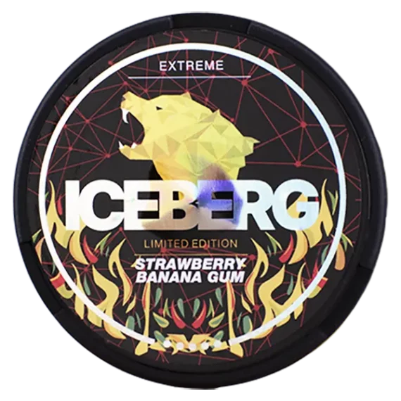 ICEBERG Strawberry Banana Gum Extreme Portion