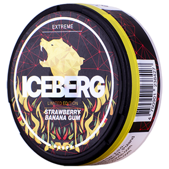 ICEBERG Strawberry Banana Gum Extreme Portion