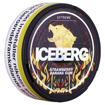 ICEBERG Strawberry Banana Gum Extreme Portion