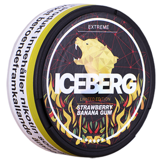 ICEBERG Strawberry Banana Gum Extreme Portion