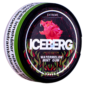 ICEBERG Watermelon Mint Gum Extreme Portion