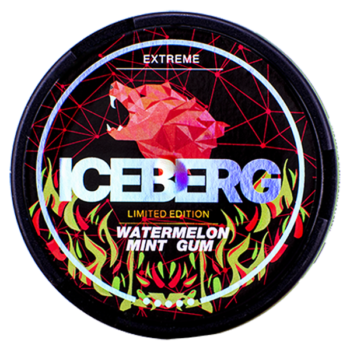 ICEBERG Watermelon Mint Gum Extreme Portion