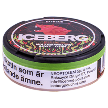 ICEBERG Watermelon Mint Gum Extreme Portion