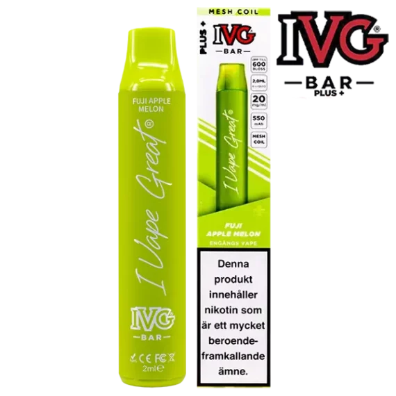 IVG Bar Plus+ Fuji Apple Melon 20 mg