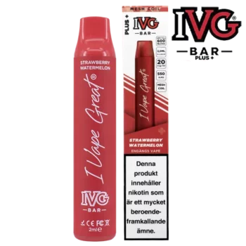 IVG BAR PLUS+ Strawberry Watermelon 20 mg