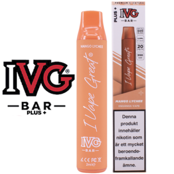 IVG BAR PLUS+ Mango Lychee 20 ml