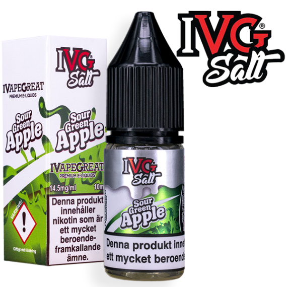 IVG Salt Sour Green Apple 14.5 mg