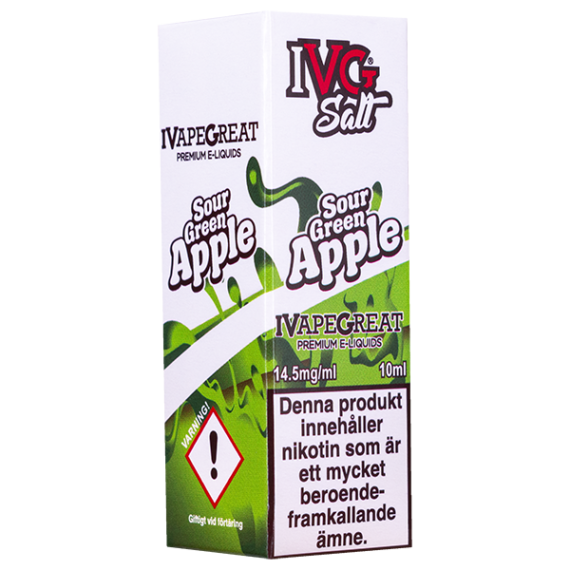 IVG Salt Sour Green Apple 14.5 mg