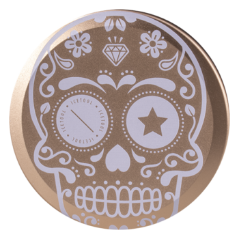 IceTool Slim Can - Champagne Sugar Skull - Framsidan.