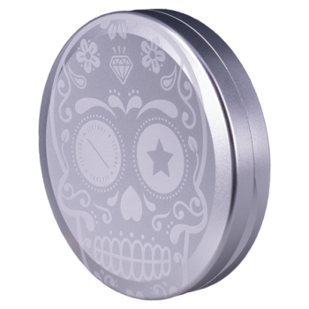 IceTool Slim Can Silver Sugar Skull. Framsida Sidan