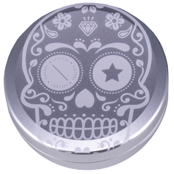 IceTool Slim Can Silver Sugar Skull Liggande Framsida