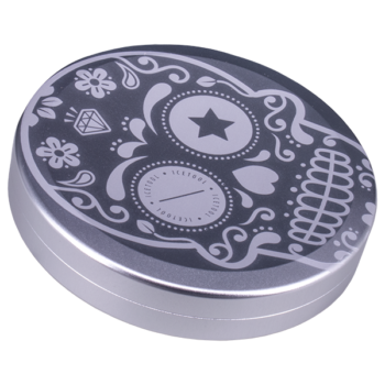 IceTool Slim Can Silver Sugar Skull Liggande sidan