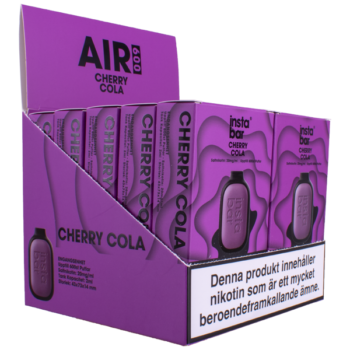 InstaBar Air 600 Cherry Cola E-cigaretter