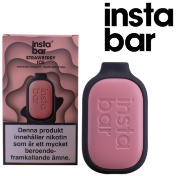 InstaBar Air 600 Strawberry Ice Vape