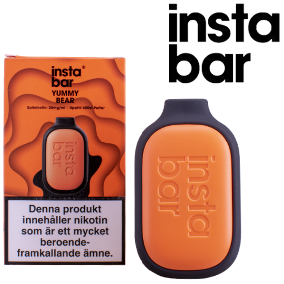 InstaBar Air 600 Yummy Bear Vape