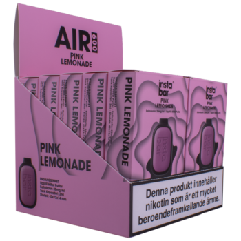 InstaBar Air 600 Pink Lemonade E-cigaretter