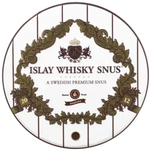 Islay Whisky White Portion Tobak Metall Snus Portionssnus Lock GN Tobacco AB