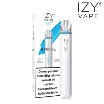 Izy Vape Pro Berries 18 mg vapeenheten.