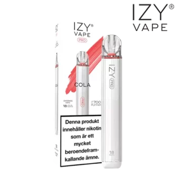 Izy Vape Pro Cola Ice 18 mg vapeenheten.