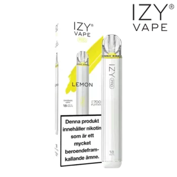 Izy Vape Pro Lemon Ice 18 mg vapeenheten.