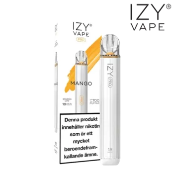 Izy Vape Pro Mango Ice 18 mg vapeenheten.