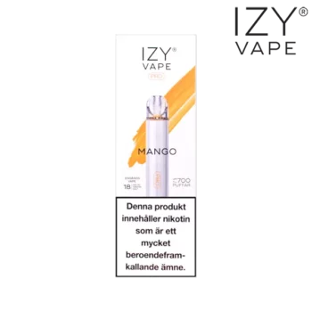 Izy Vape Pro Mango Ice 18 mg förpackning.