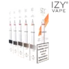 Izy Vape Pro Orange Ice 18 mg förpackning.