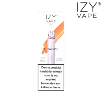 Izy Vape Pro Orange Ice 18 mg förpackning.