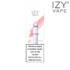 Izy Vape Pro Peach Ice 18 mg förpackning.