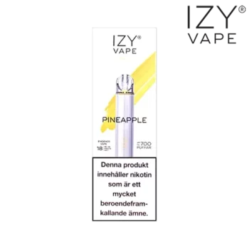 Izy Vape Pro Pineapple Ice 18 mg förpackning.