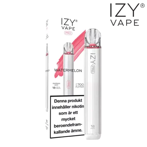 Izy Vape Pro Watermelon Ice 18 mg vapeenheten.