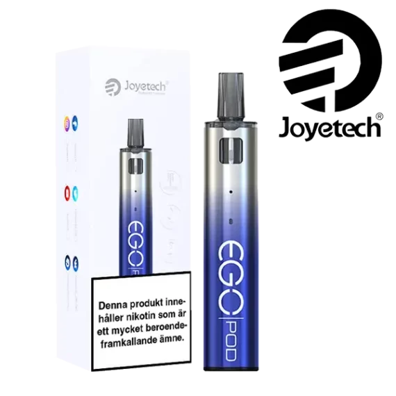 Joyetech eGo Pod Kit Sapphire Blue vapeenheten.