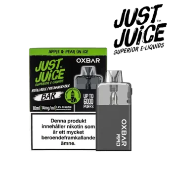 Just Juice Oxbar Apple & Pear On Ice 14 mg