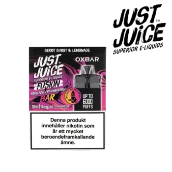 Just Juice Oxbar Berry Burst & Lemonade 14 mg