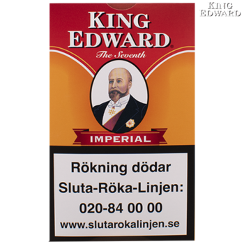 King Edward Imperial cigarrpaket