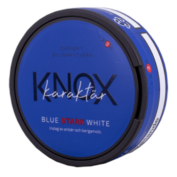 Knox Blue Stark White Portion snusdosa