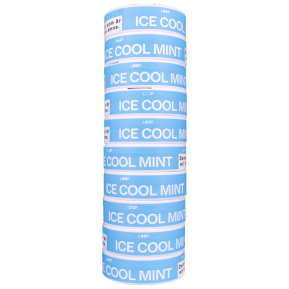 Loop Ice Cool Mint Strong All White Portion