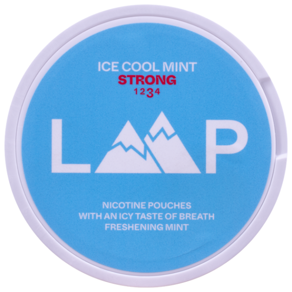 Loop Ice Cool Mint Strong All White Portion