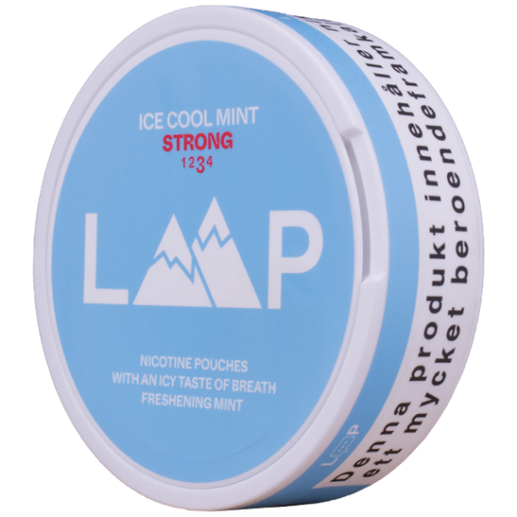 Loop Mint Ice Cool Mint Strong All White Portion