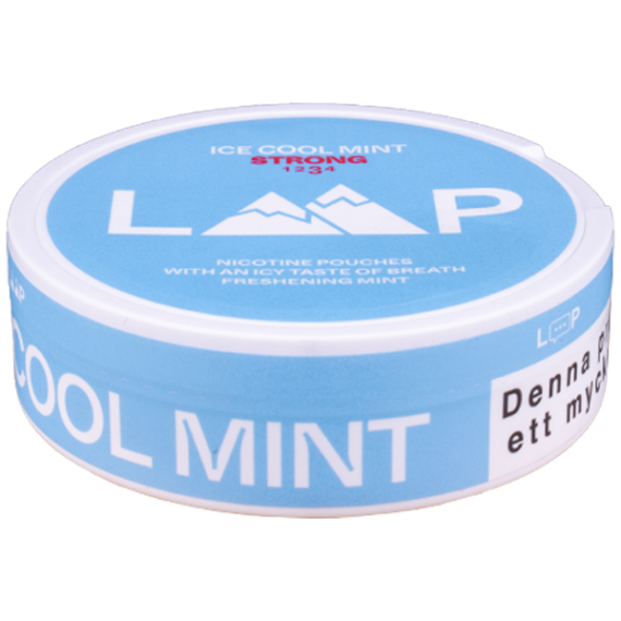 Loop Ice Cool Mint Strong All White Portion