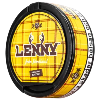 Lenny's Cut Portion Snus Portionssnus Tartan Gul Lenny Jämtland