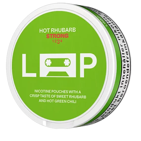 Loop Hot Rhubarb Strong All White