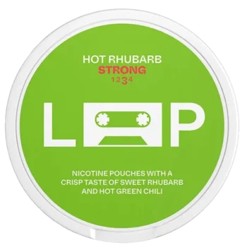 Loop Hot Rhubarb Strong All White