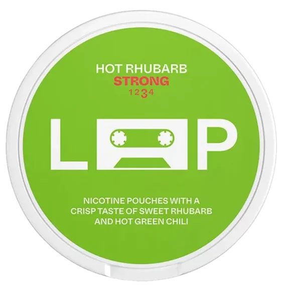 Loop Hot Rhubarb Strong All White