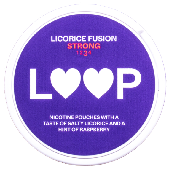 Loop Licorice Fusion Strong All White Portion